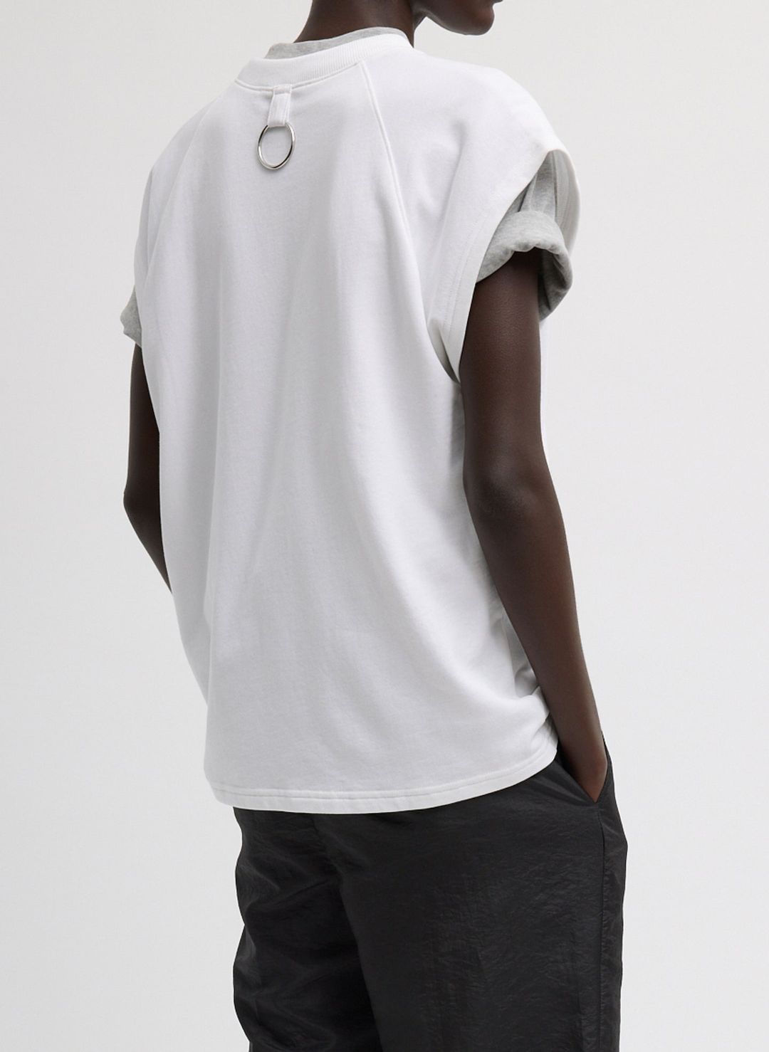 Light Weight Sweatshirting Sleeveless Easy Top #6