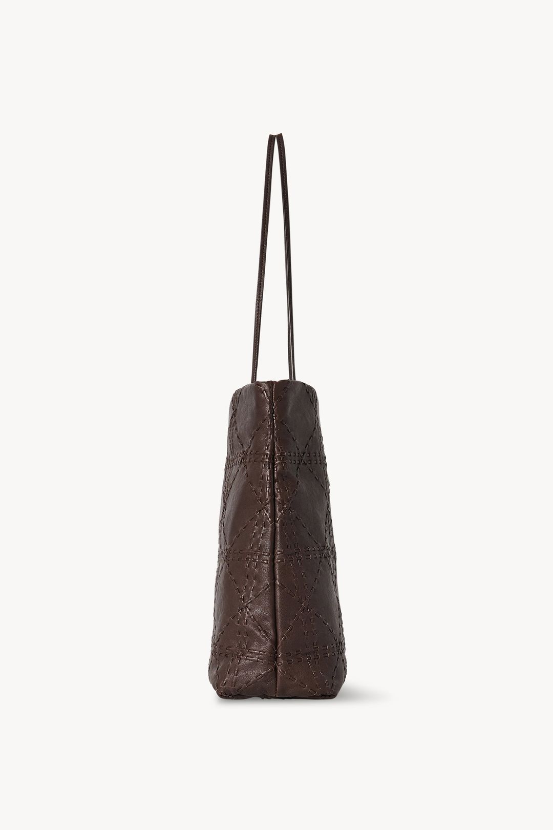 Lilou Woven Bag in Leather #3