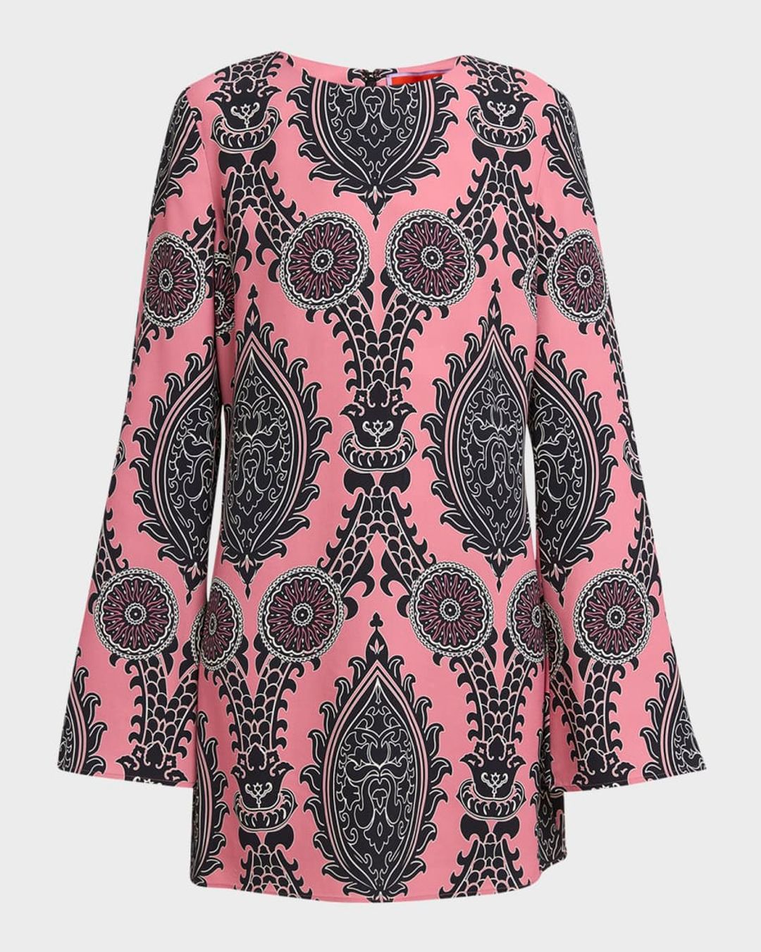 Supremes Long-Sleeve Mini Swing Dress