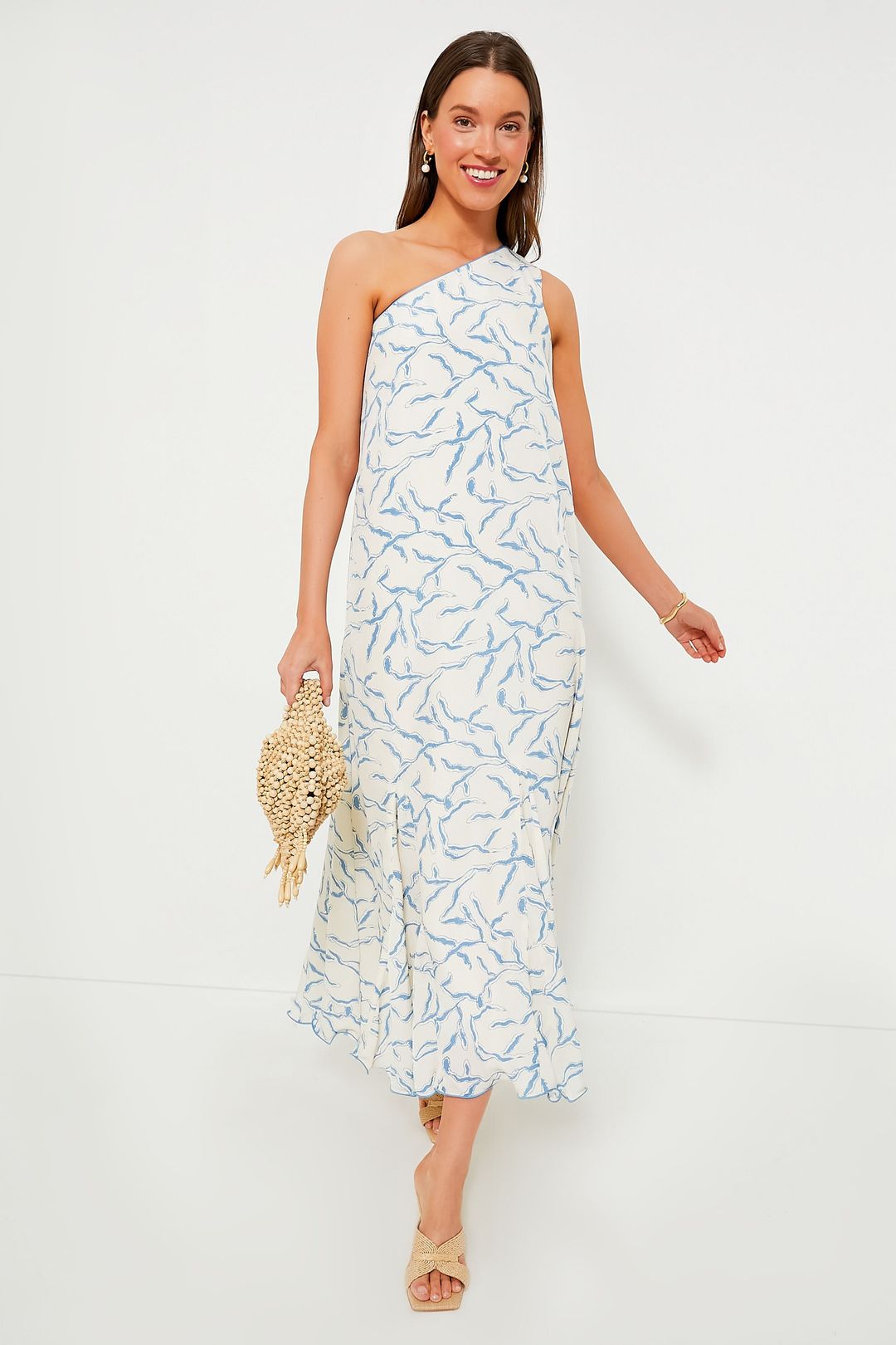 Cream & Blue Seaside Sabine Dress #2