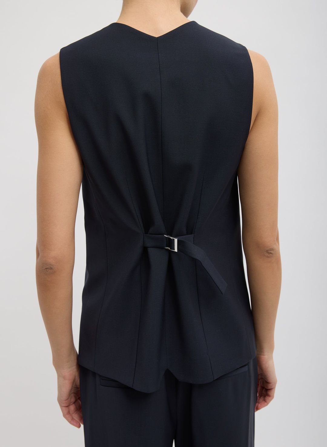Tropical Wool Easy Vest #4