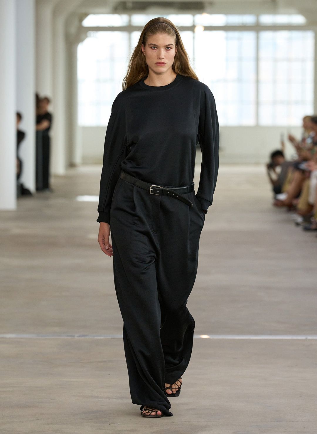 Silk Terry Sculpted Sleeve Slim Sweatshirt #2