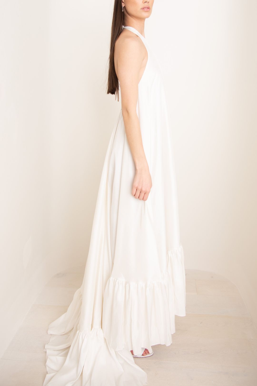 Sadie Raw Silk Gown #18