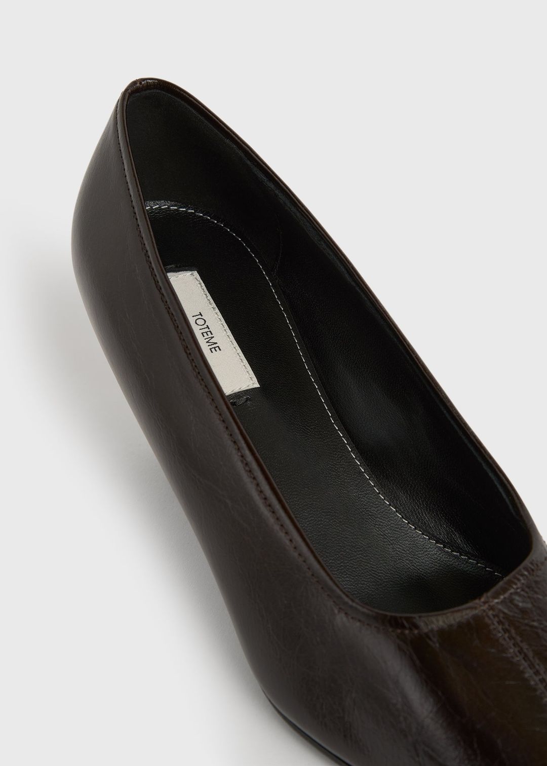Sharp naplack wedge pumps bark #5