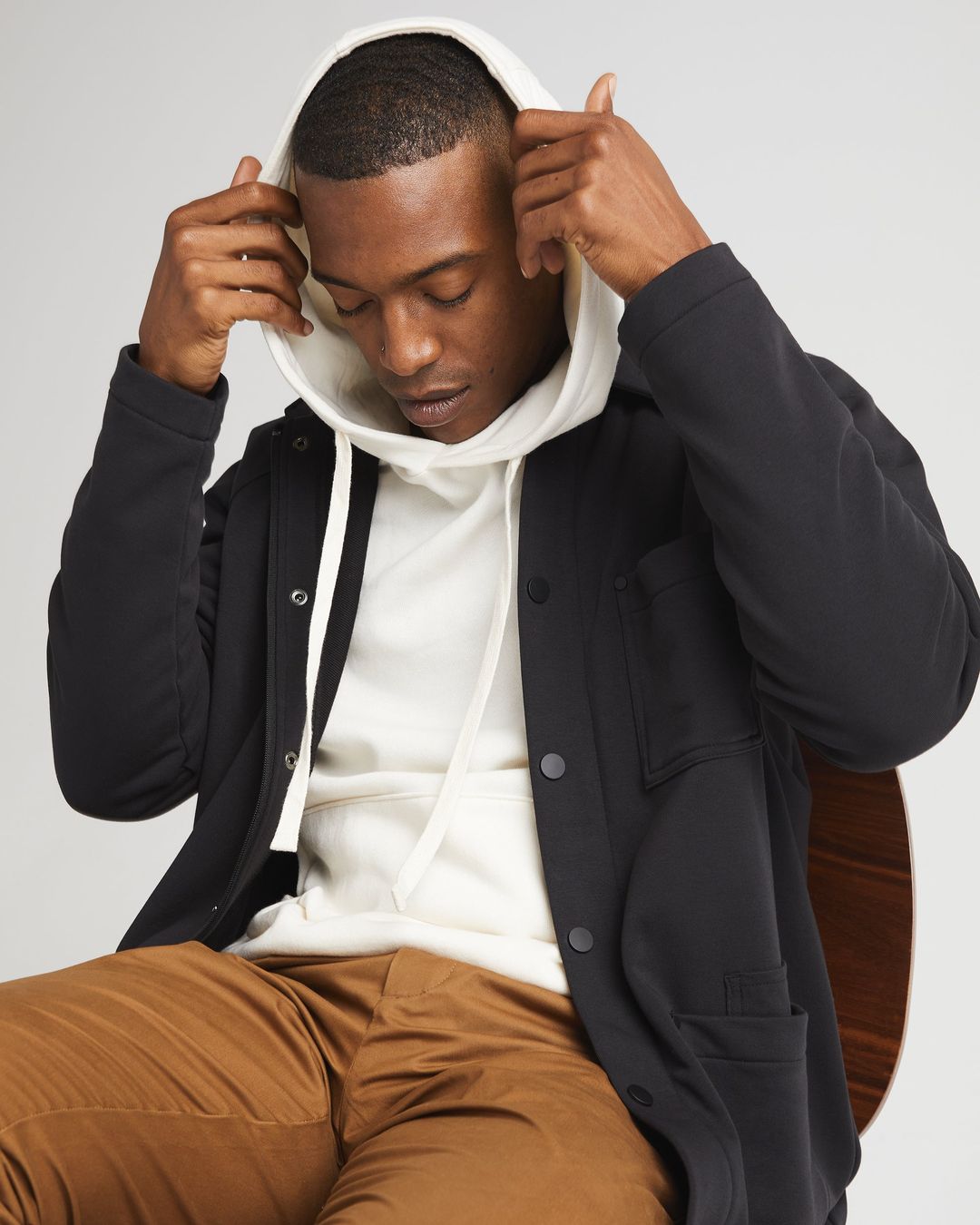 Men's Recycled Fleece Hoodie #48