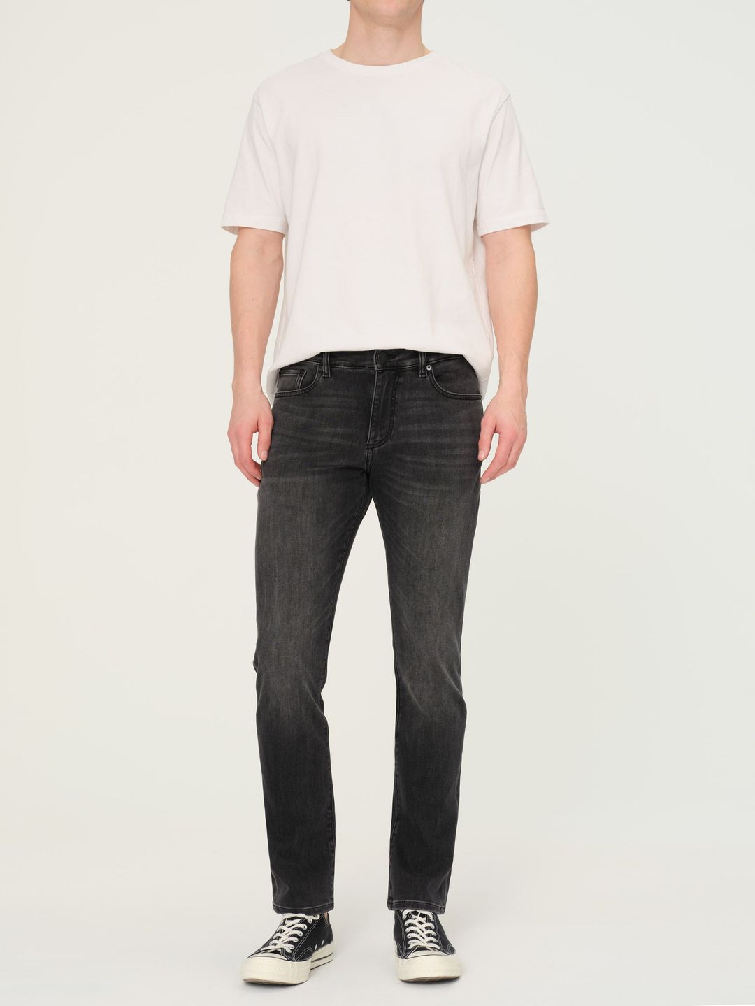 Cooper Tapered Jeans | Sable (Washed Black