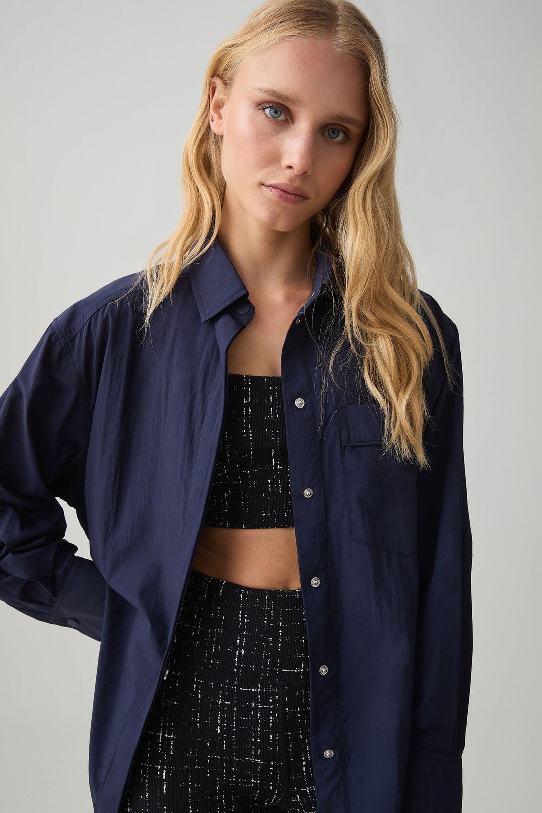 Side Split Spray Shirt 427 #3