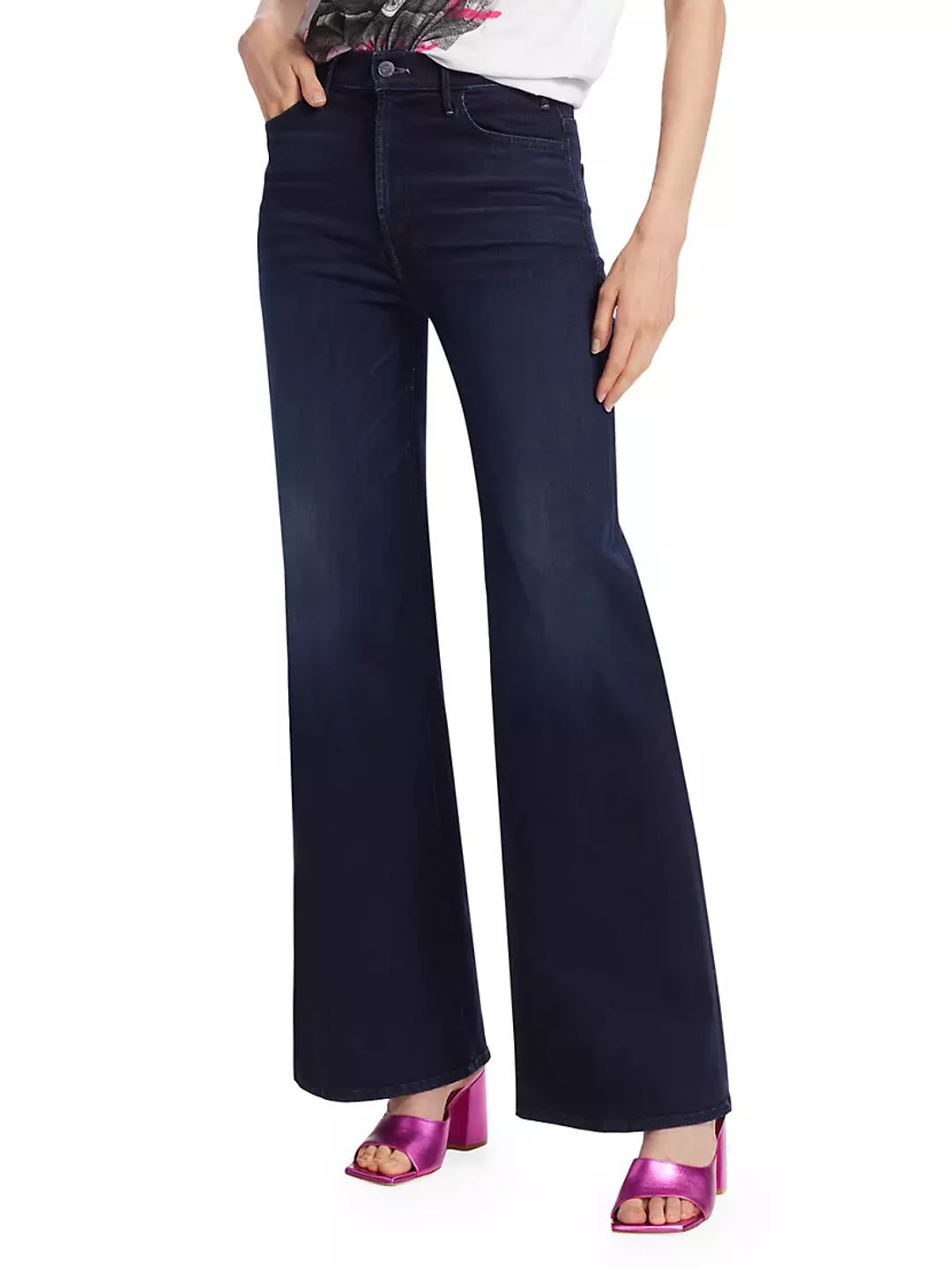 The Hustler Roller Sneak High-Rise Flared Jeans #3