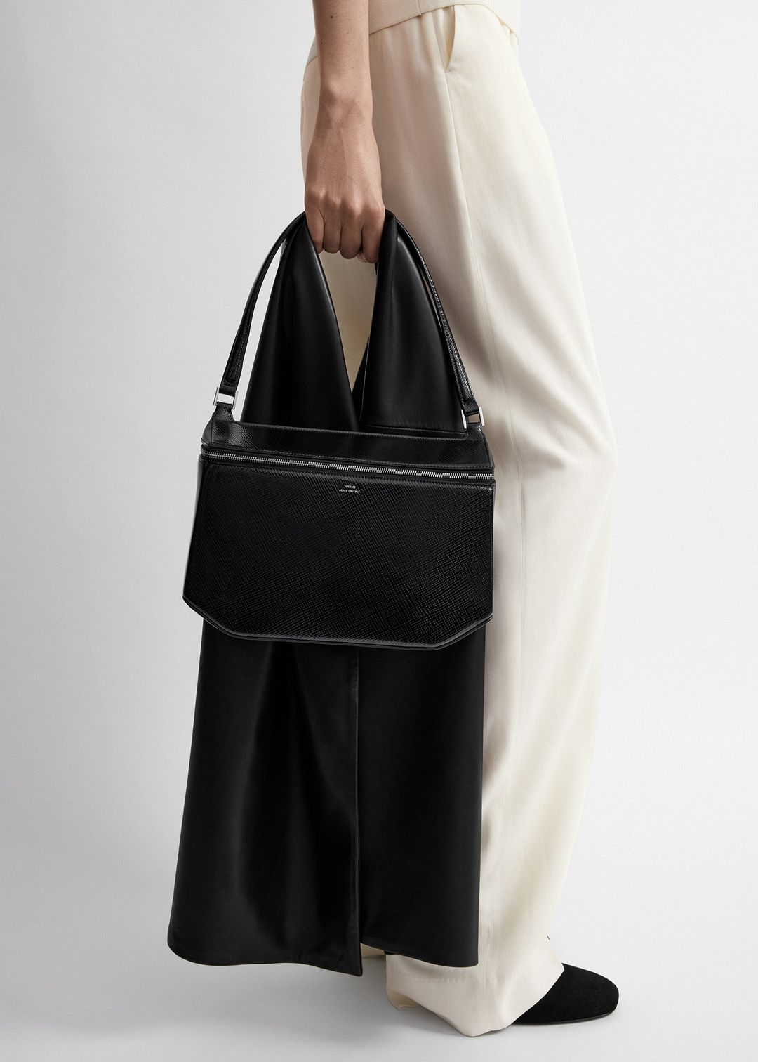Clip palmellato-patent shoulder black #3