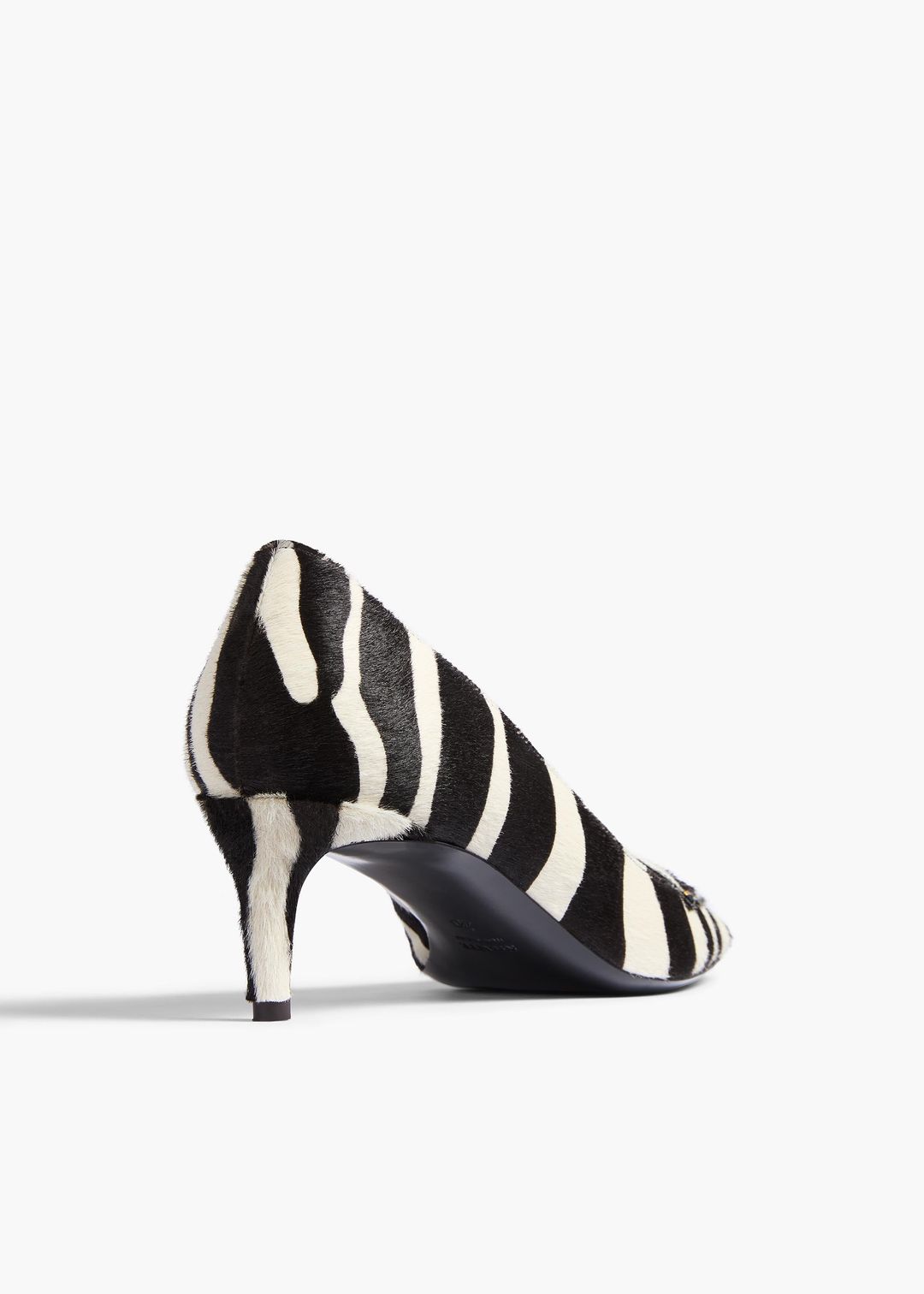 Celia Pump in Zebra Print Haircalf #3