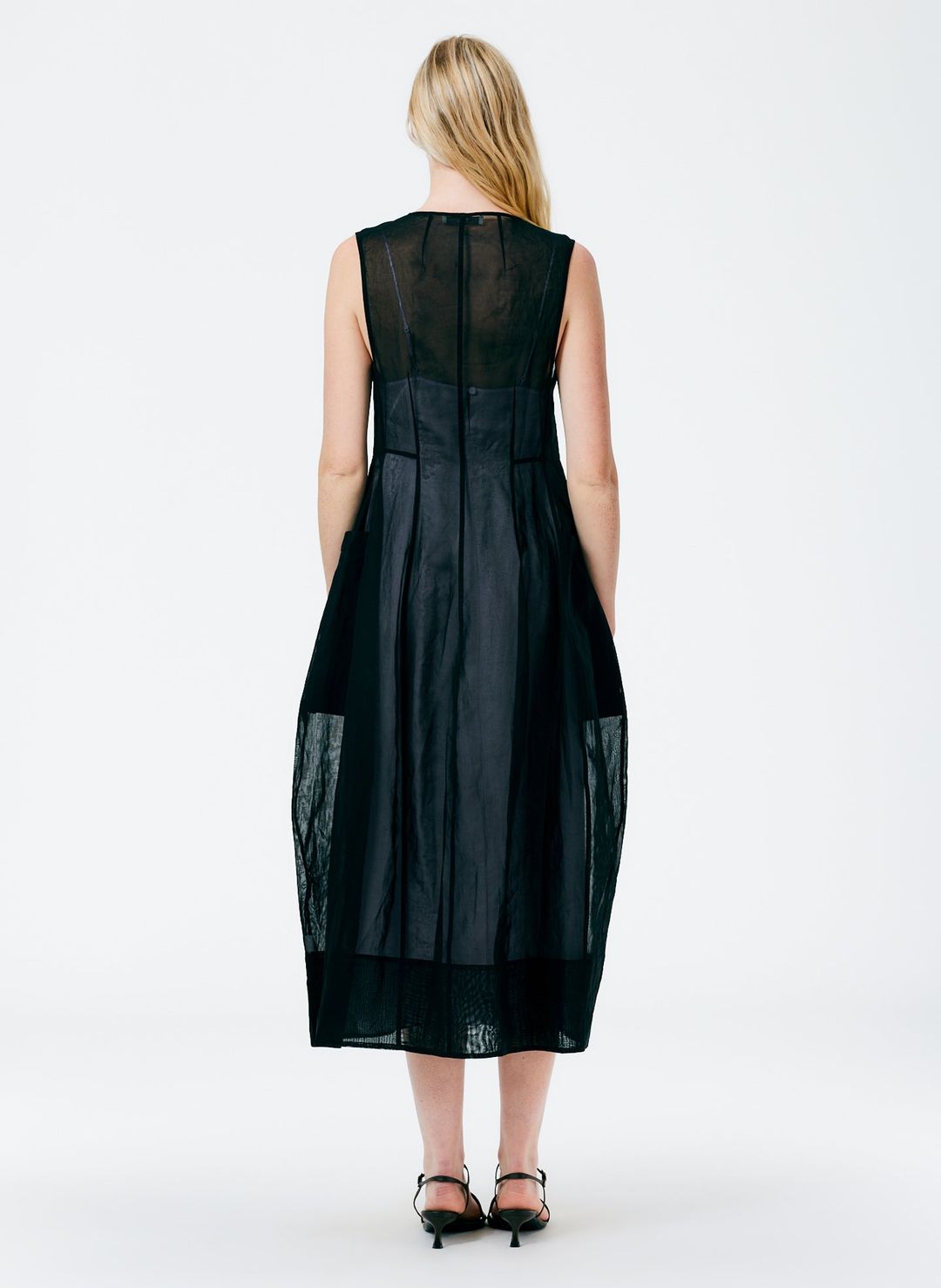 Starch Cotton Organza Dress #5