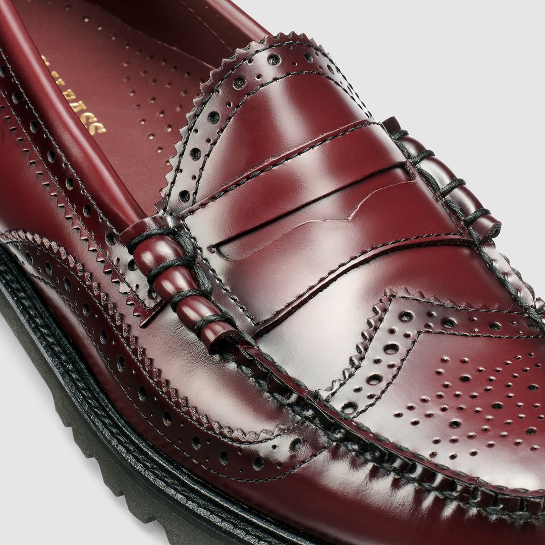 MENS LARSON WINGTIP LUG WEEJUNS LOAFER #6