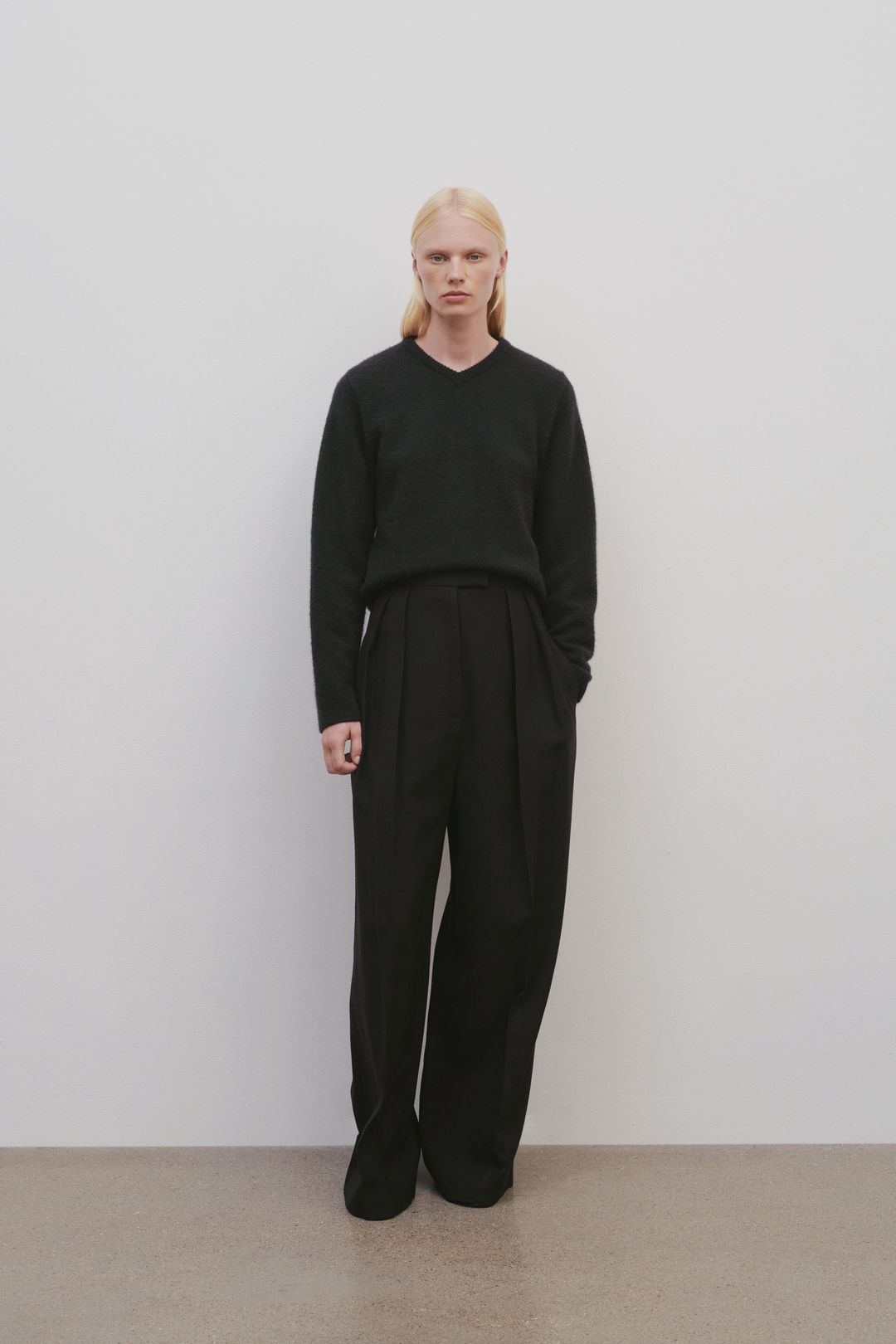Crissi Pant in Viscose and Virgin Wool #3
