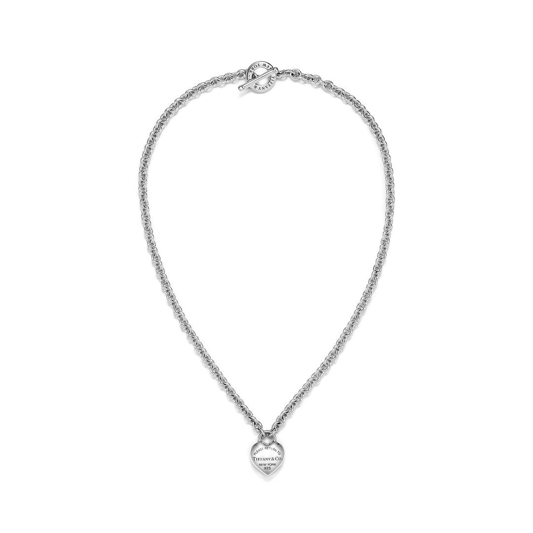 Return to Tiffany® Full Heart Toggle Pendant in Sterling Silver #6