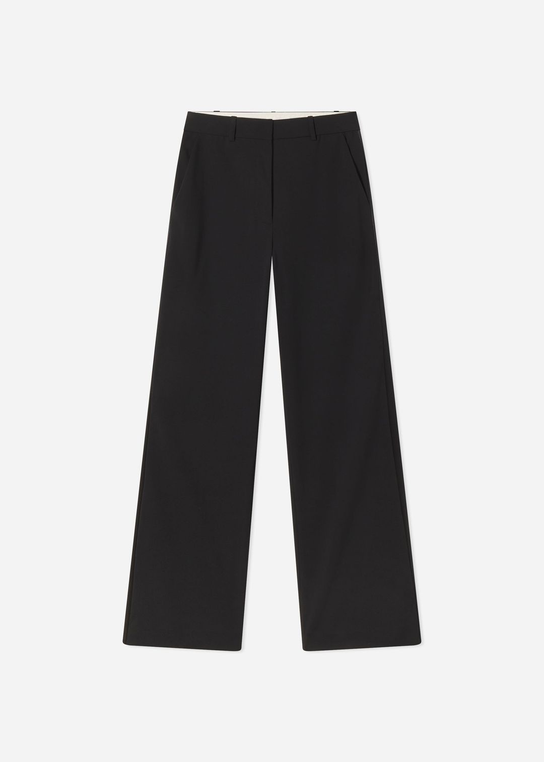 Tuxedo Pant in Wool and Silk - Black #4
