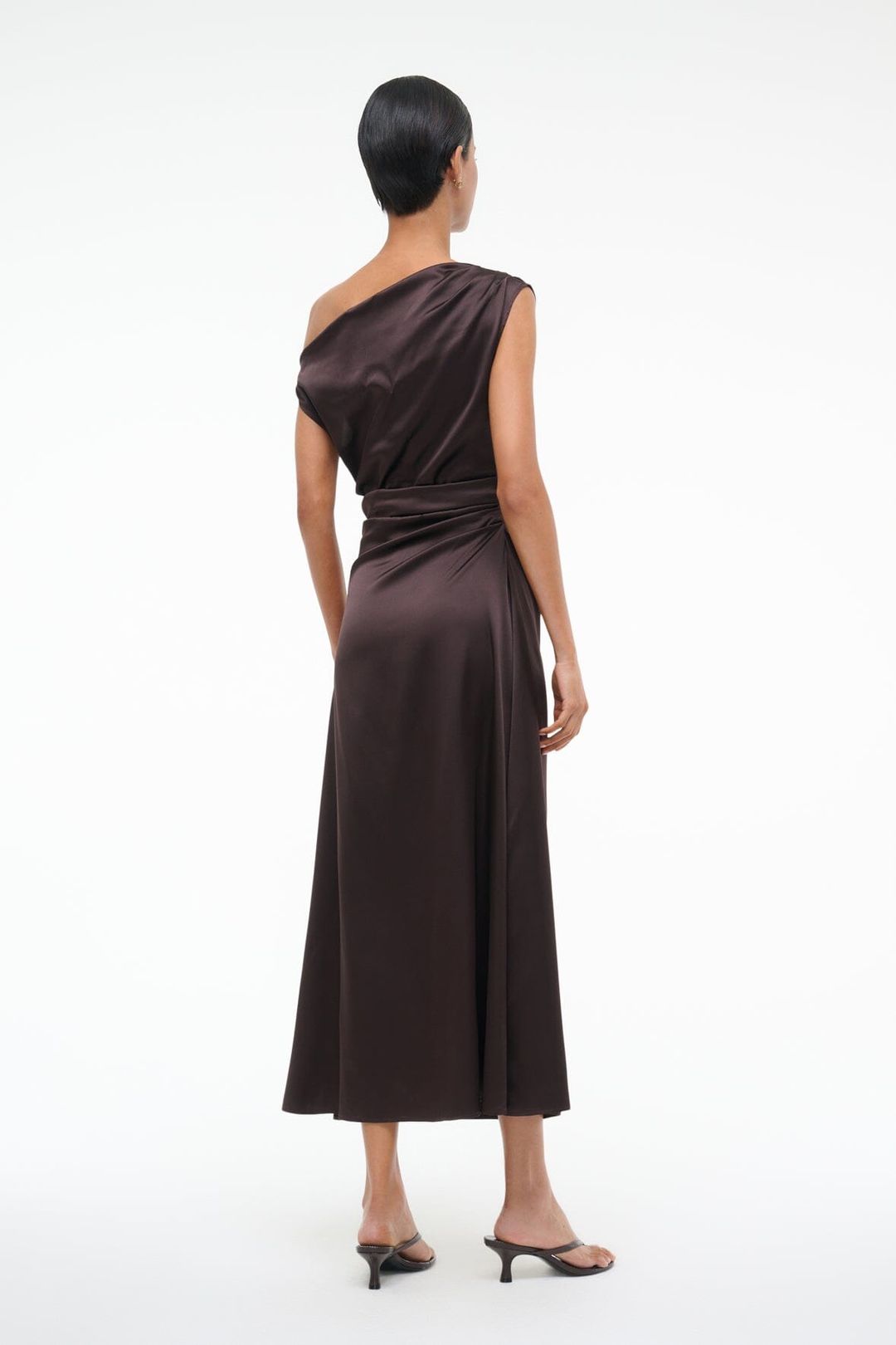 PHARE SILK DRESS | EARTH #5