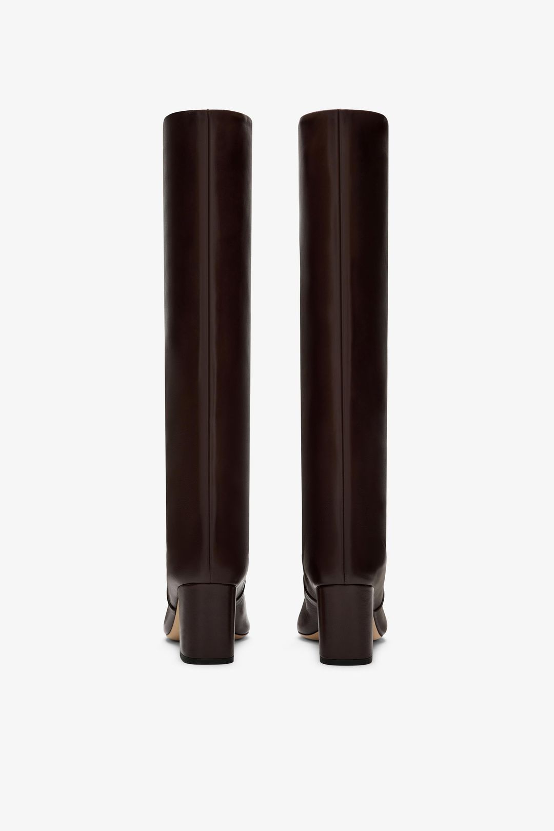 Brown nappa leather heel 70 boots #4
