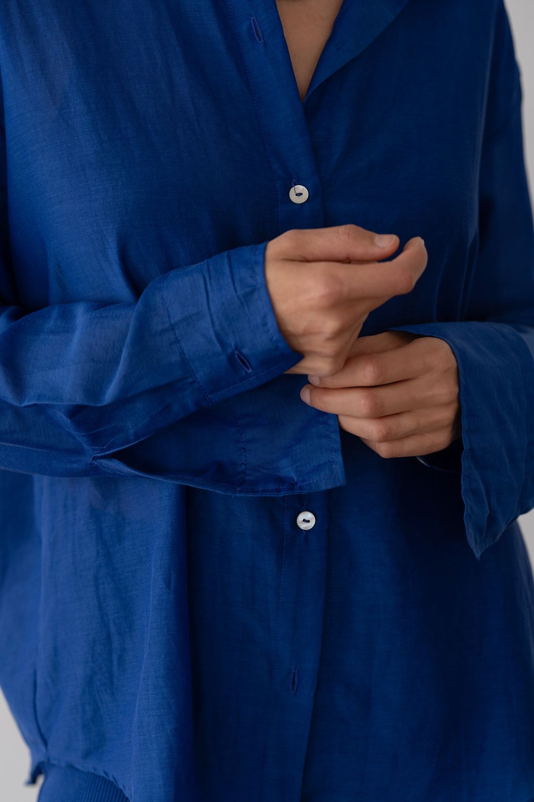 The Silk Cotton Sheer Shirt #7