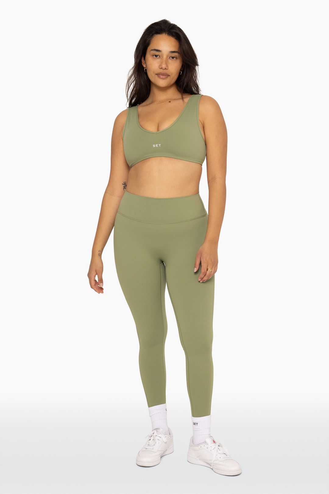 SPORTBODY® LEGGINGS - PISTACHIO #5