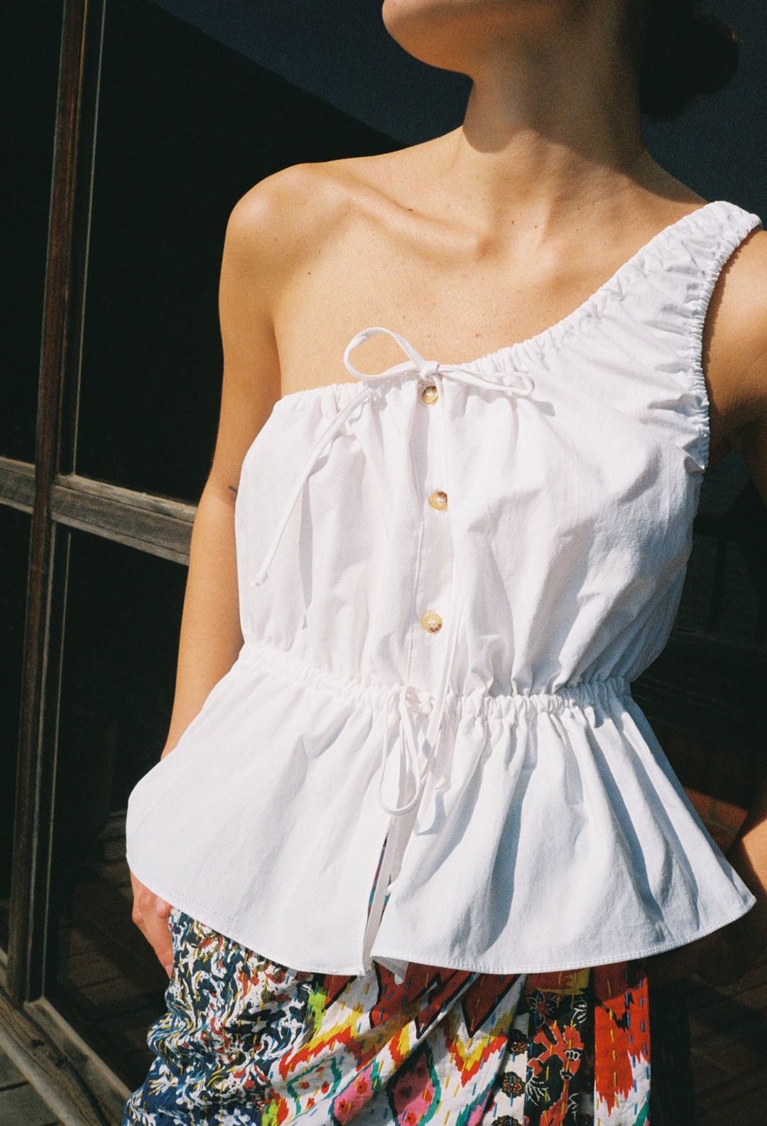 Fia Top White Cotton #4