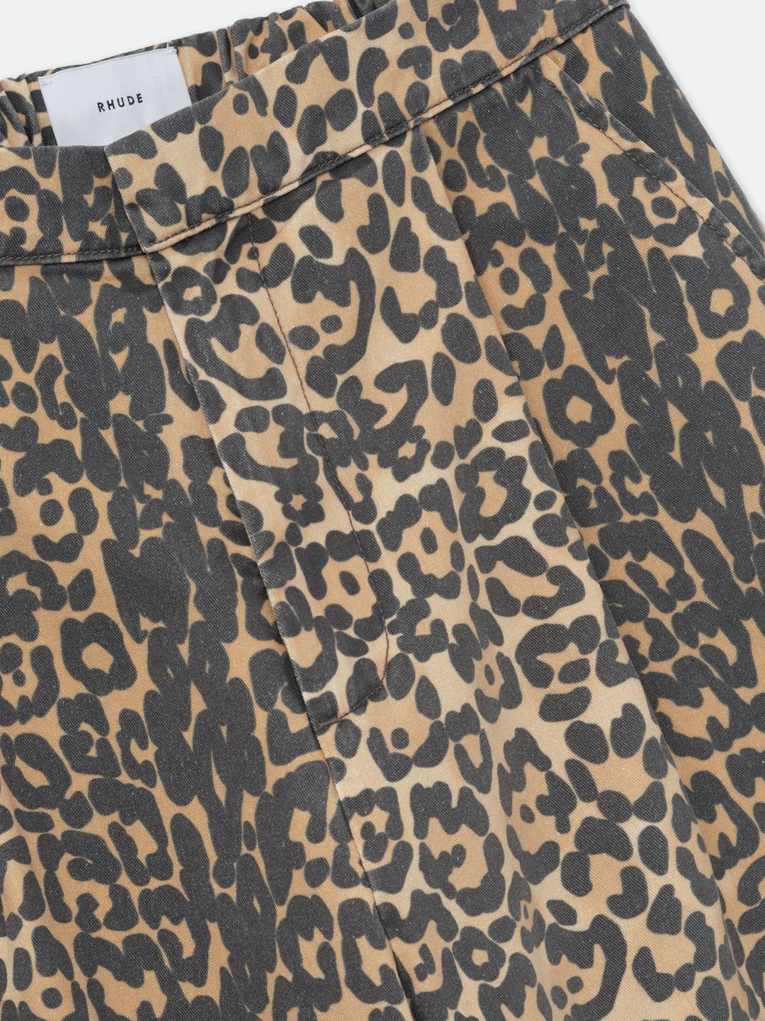 LEOPARD DROP-CROTCH TROUSER #3