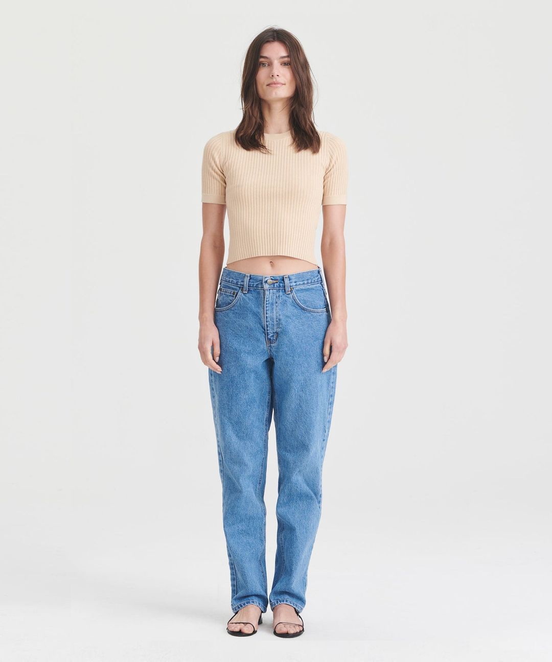 Silk Cashmere Short Sleeve Tee #7