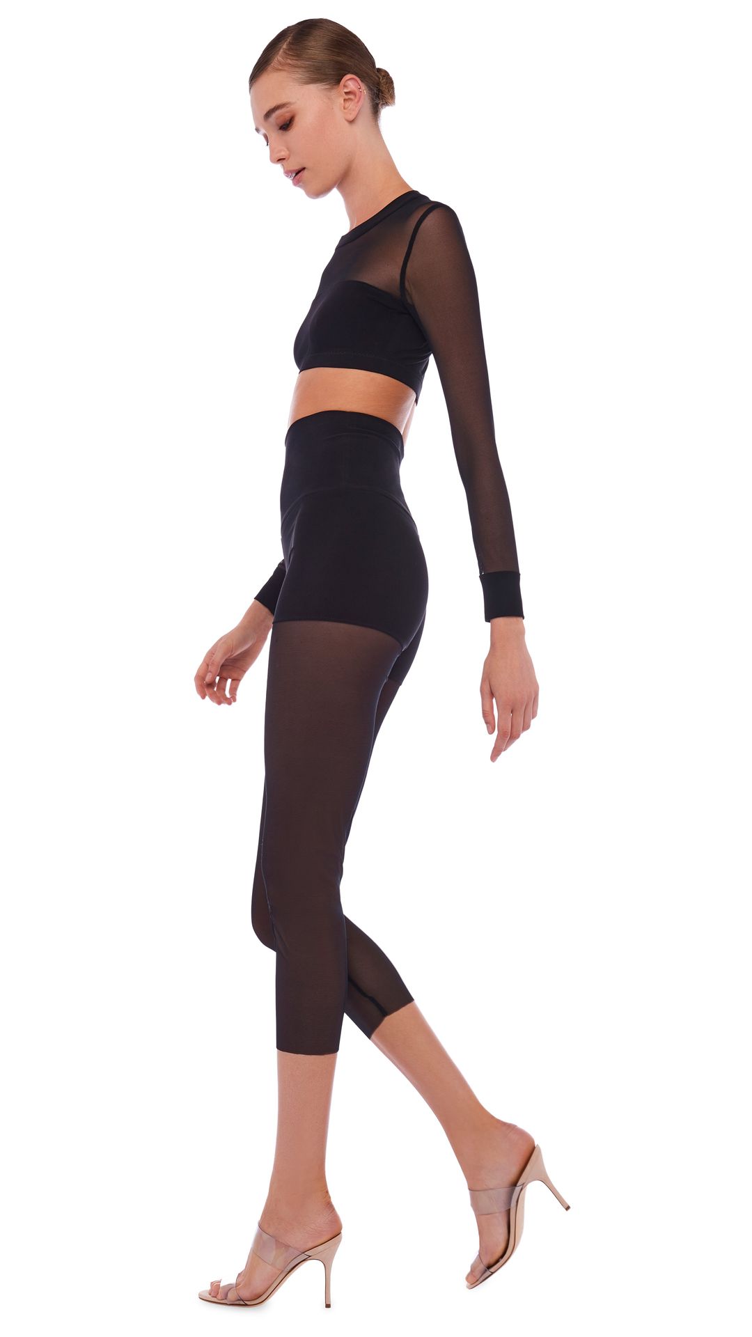 LEGGING W/ MESH BOTTOM #4