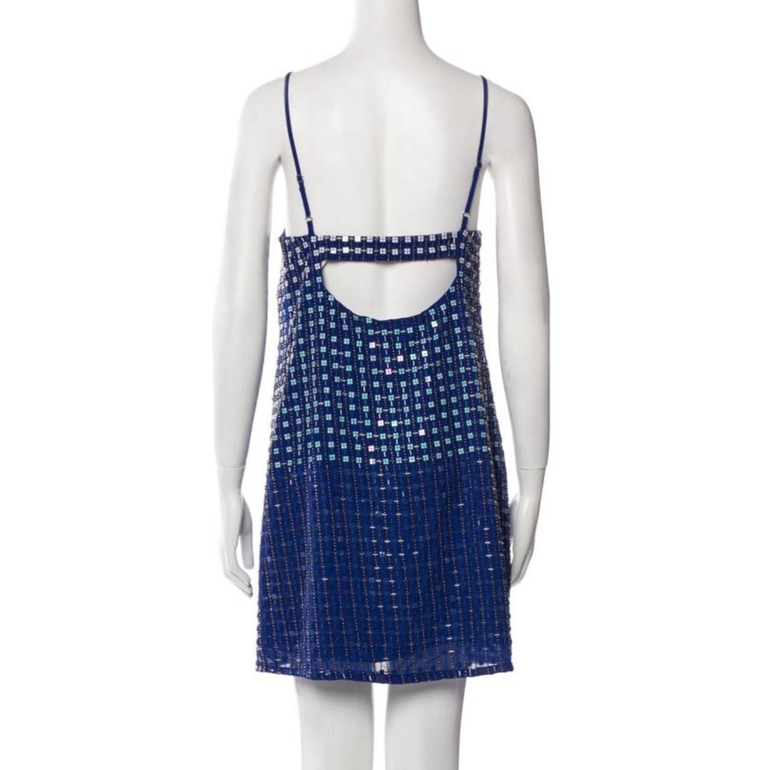 Blue Sequin Dress #3
