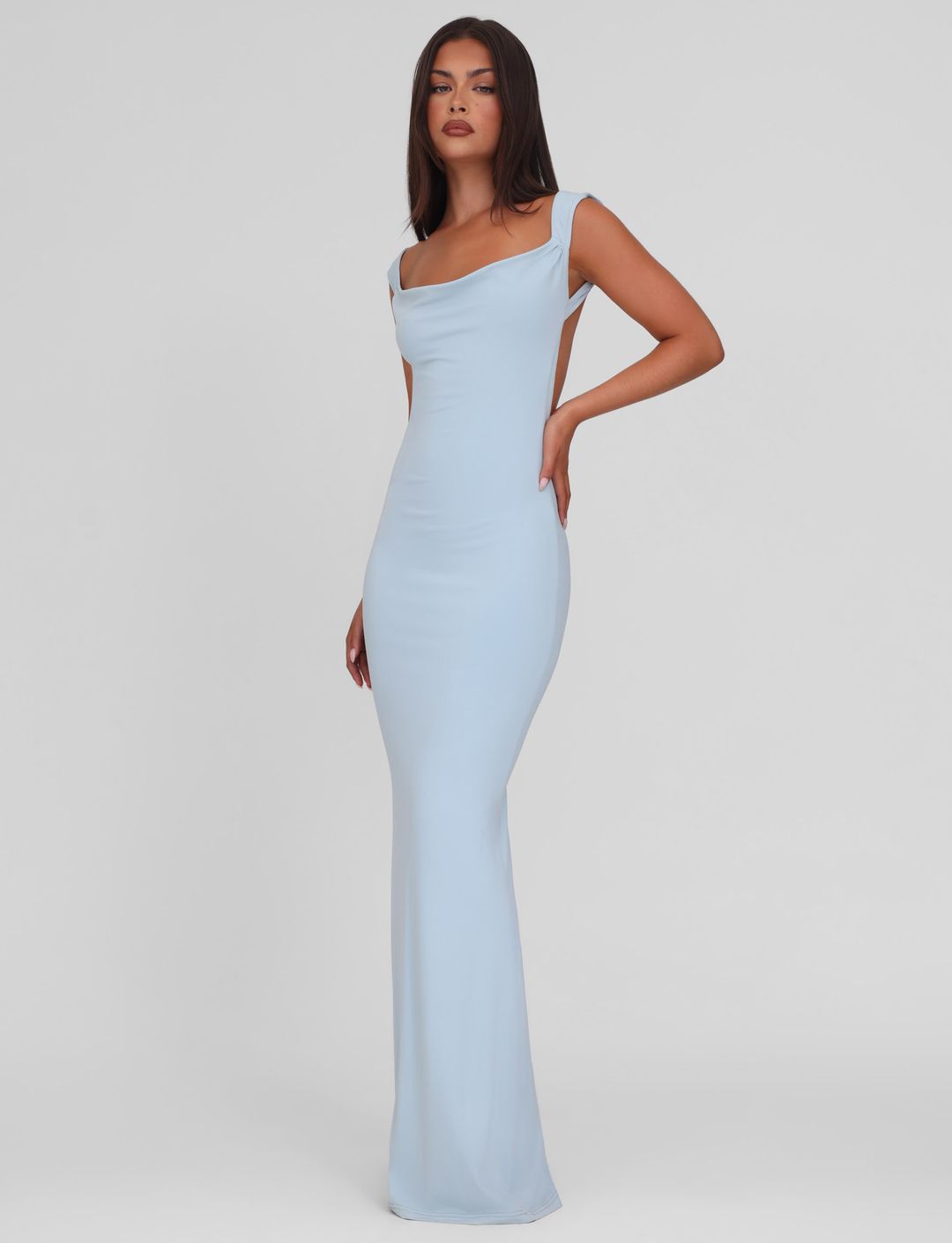ZITA DRESS - BLUE : BABY BLUE #5