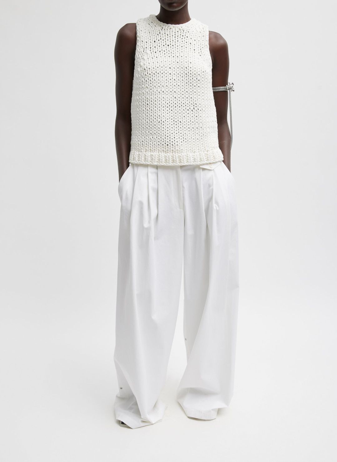 Bio Twill Triple Pleat Pant