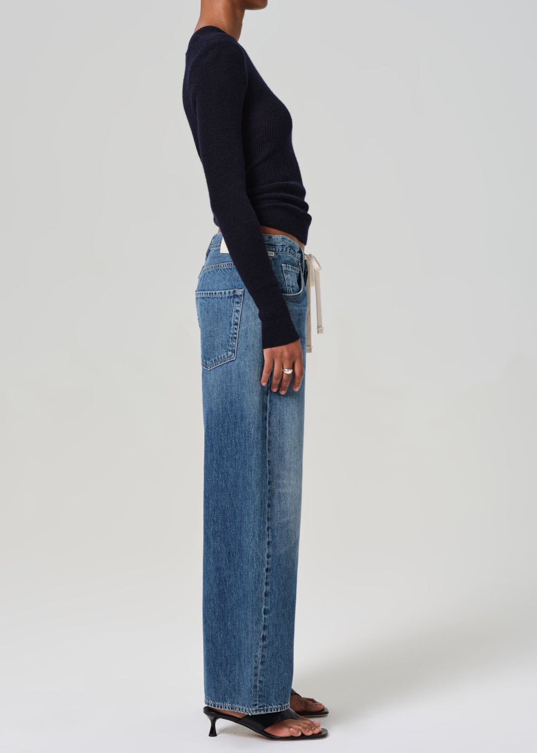 Brynn Drawstring Trouser in Atlantis #3
