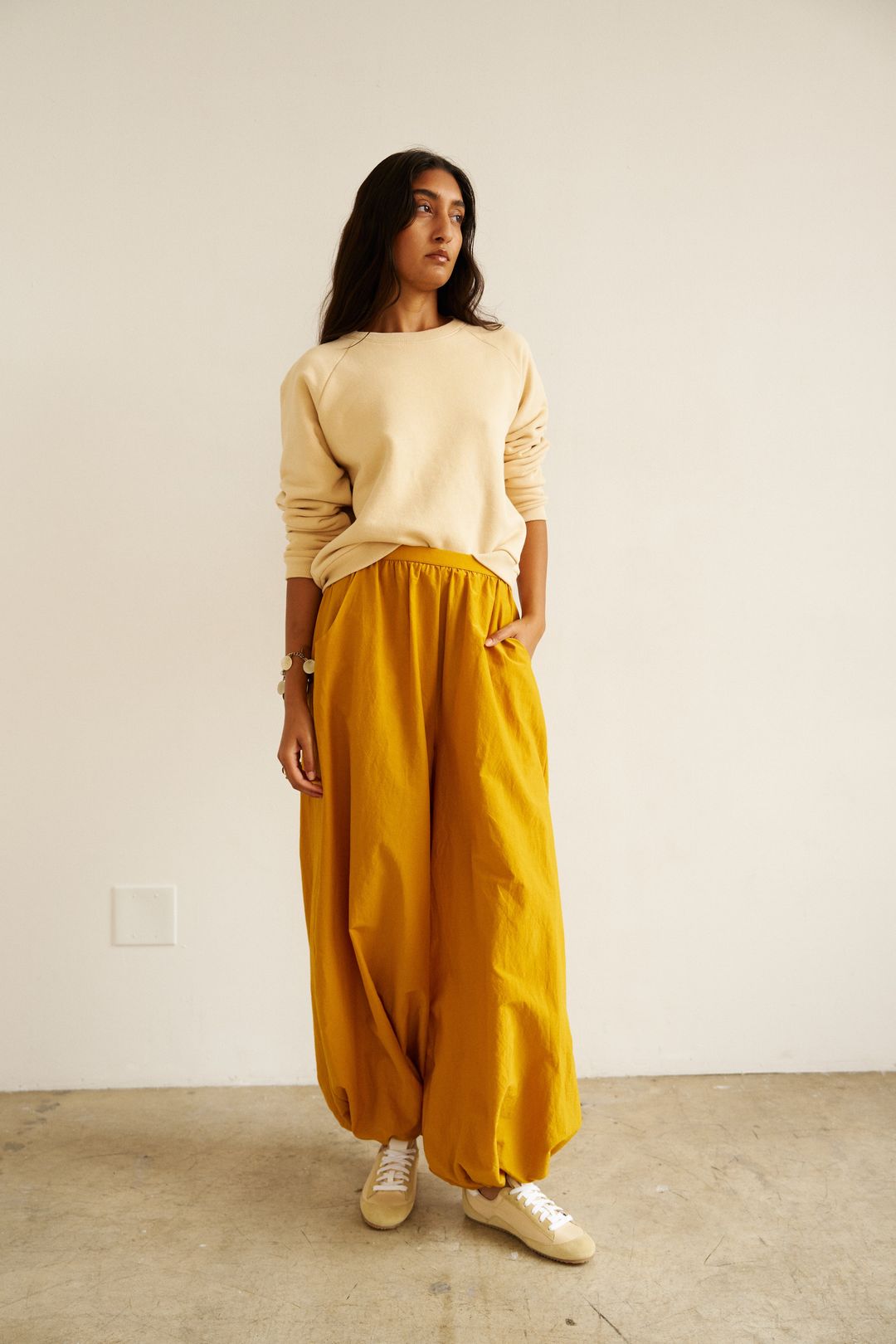 The Balloon Pant in Turmeric #18