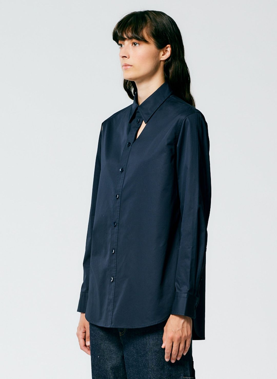 Eco Poplin Cut Out Charlie Shirt #6