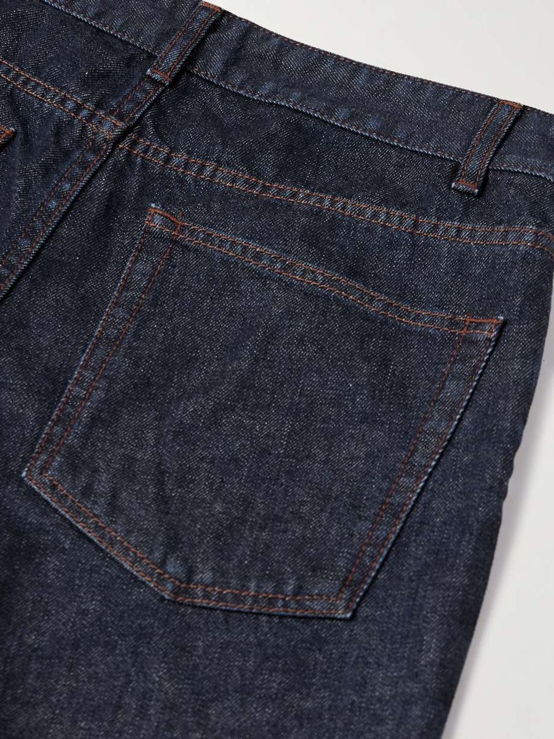 Carlyl mid-rise straight-leg jeans #6