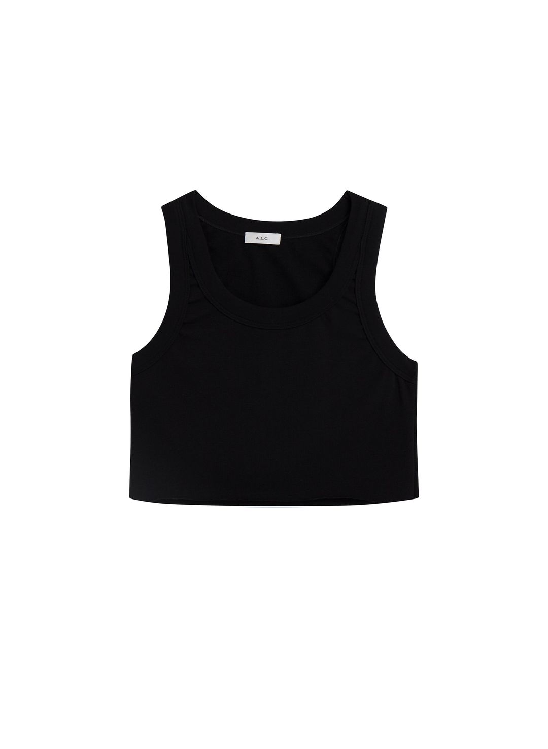Halsey Cropped Cotton Rib Tank #5