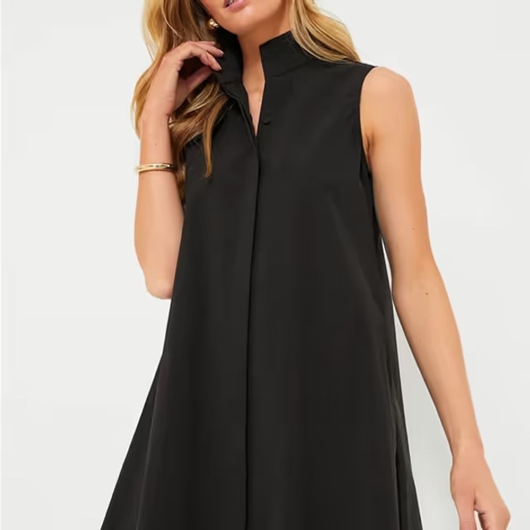 Sleeveless Charlie dress in Black #2