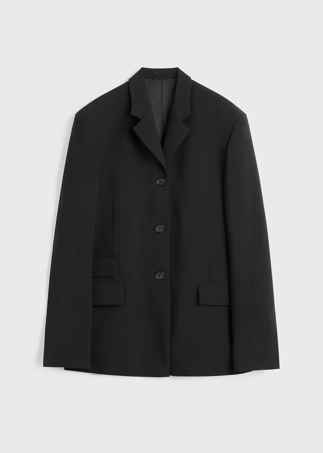 Straight blazer black #5