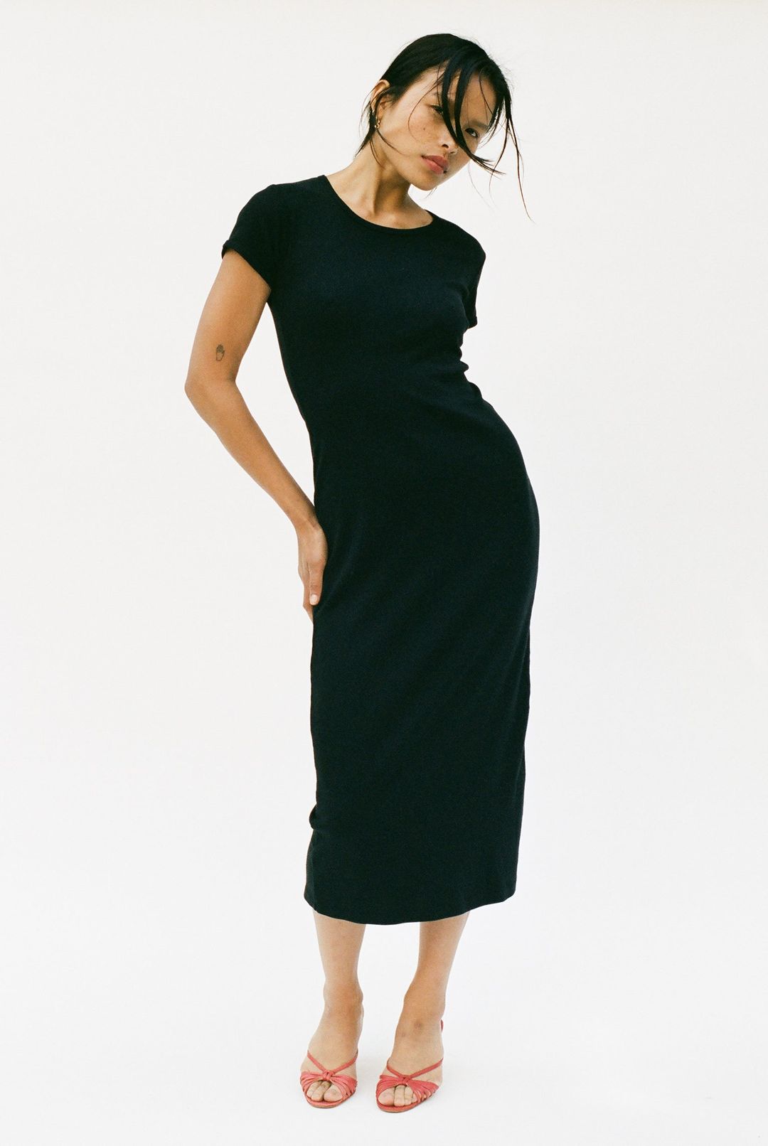 Bellevue Midi Dress - Black #3
