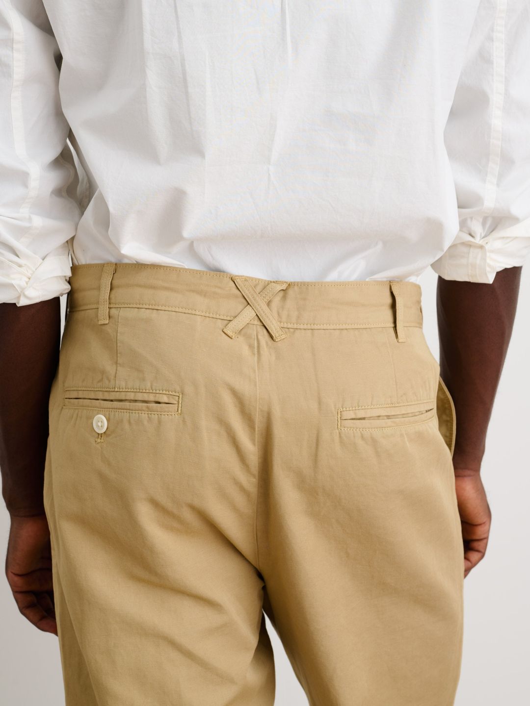 Standard Pleated Pant in Cotton Linen #5