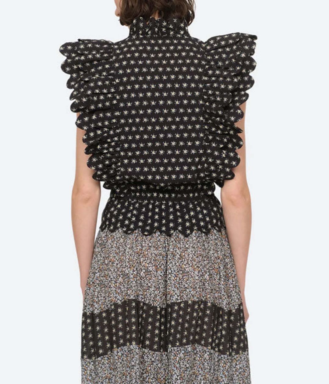 Pascala Flutter Sleeve Blouse #3