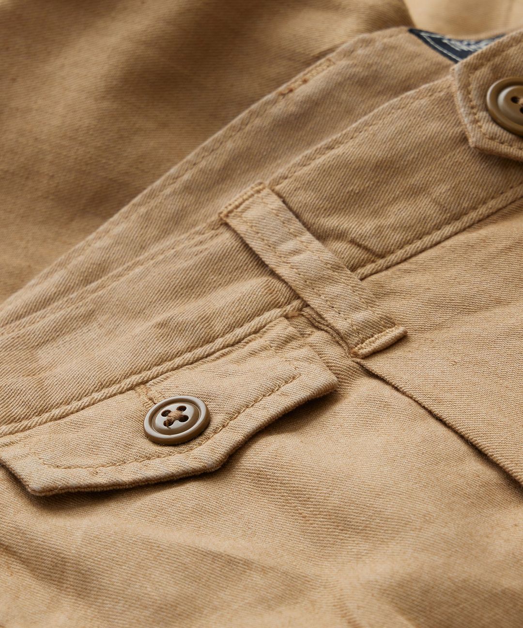 7" Pleated Hudson Short in Baja Dunes #3