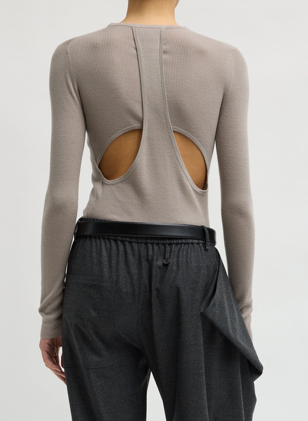 Feather Weight Ribbed Crewneck #3