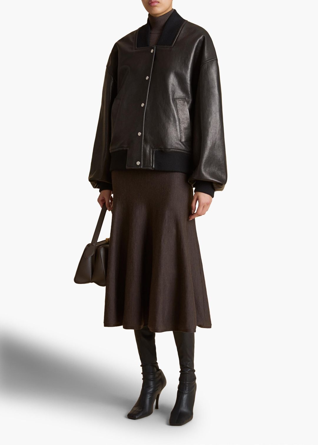 Spence Jacket in Black Leather #2