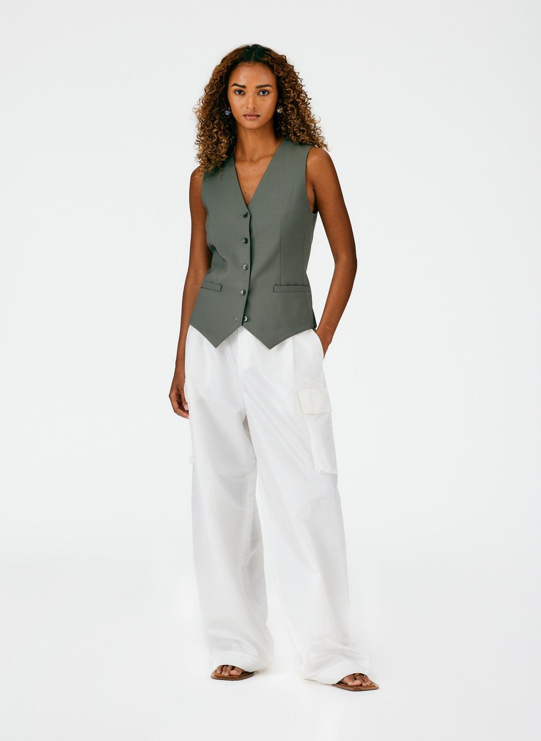 Tropical Wool Vest #6