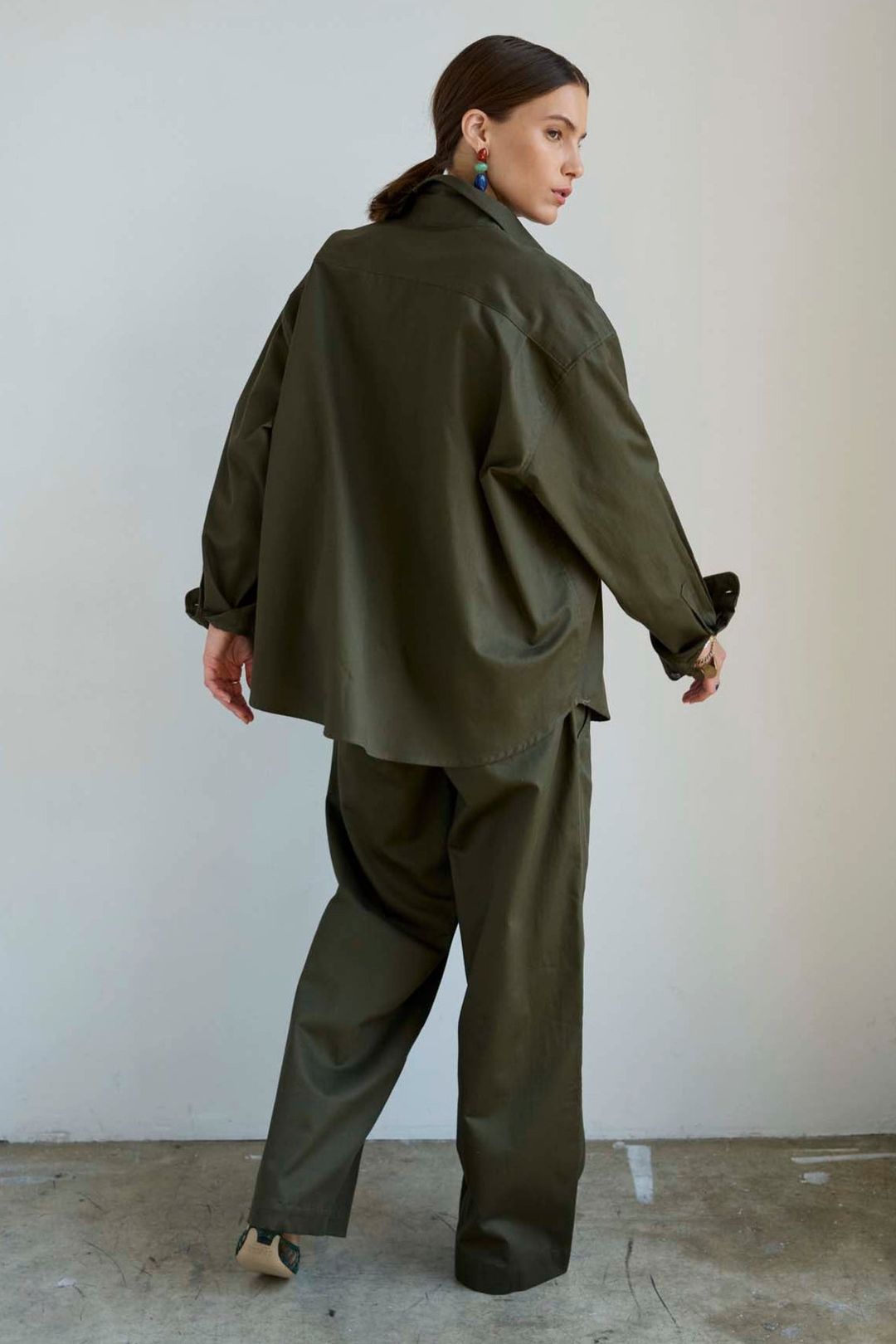 The Scrub Pant in Colonial Green #6