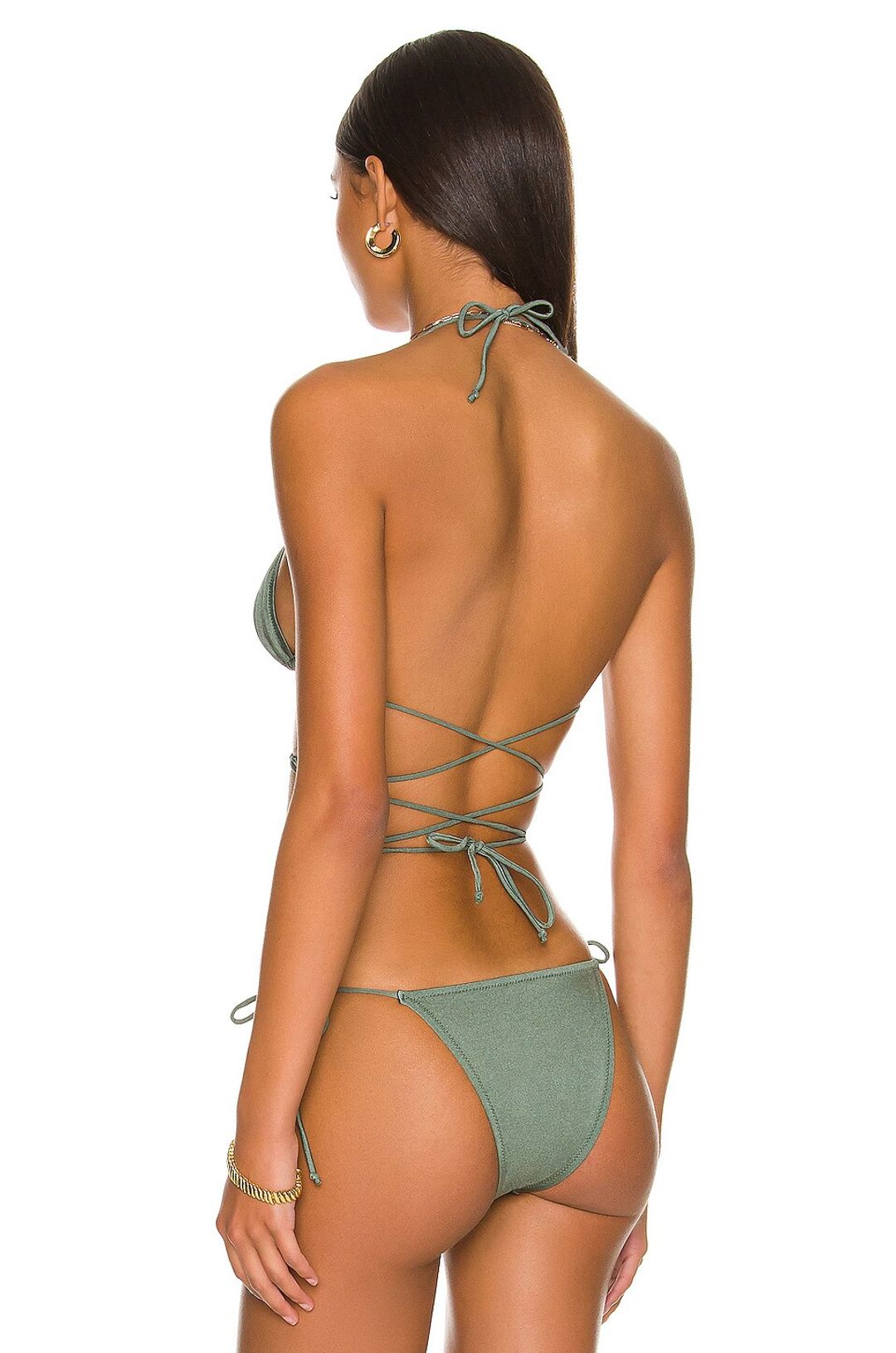 Praia Long Cord Bikini Top #3