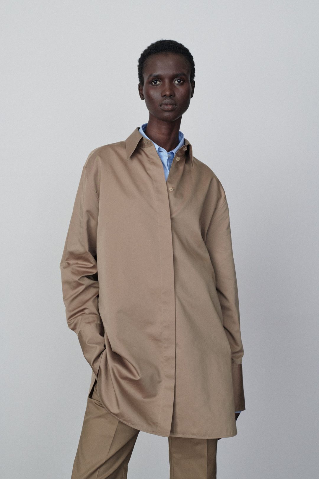 Xime Shirt in Cotton and Silk #3