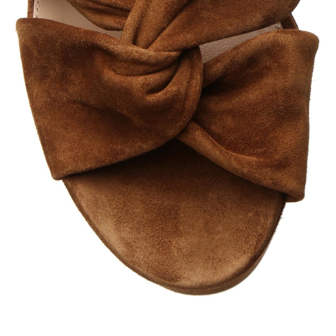 Donna suede platform sandals #4