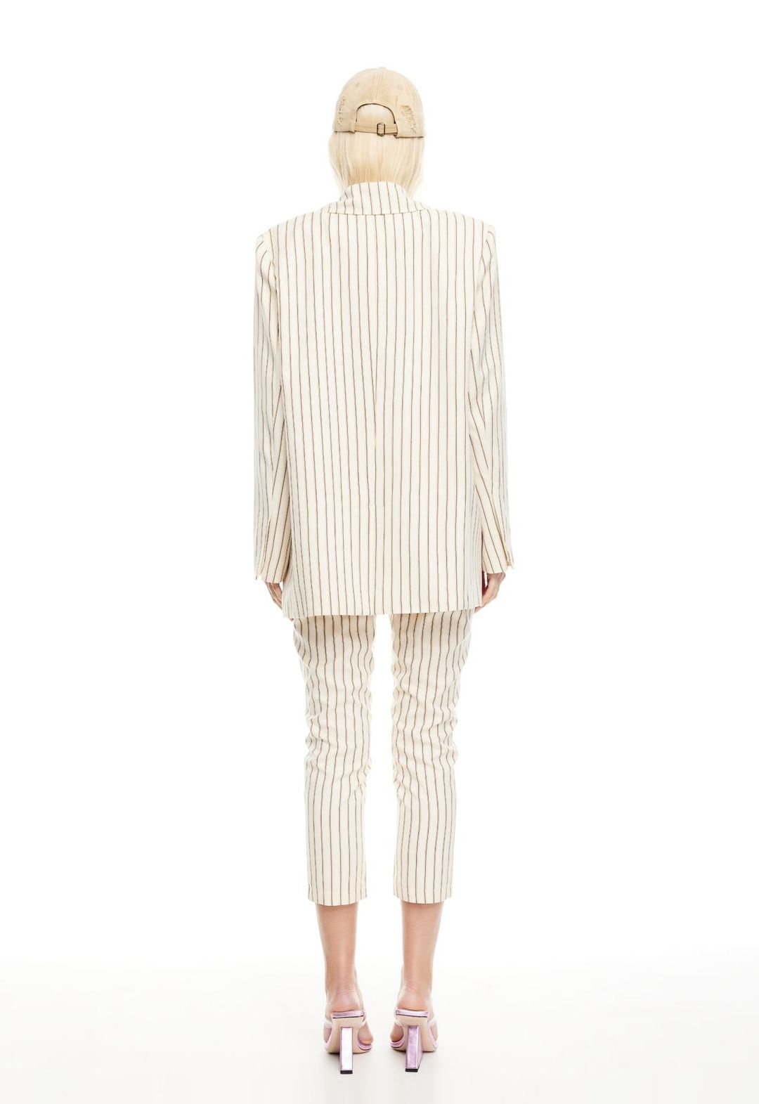 LES DEUX BLAZER - CREAM STRIPE #5
