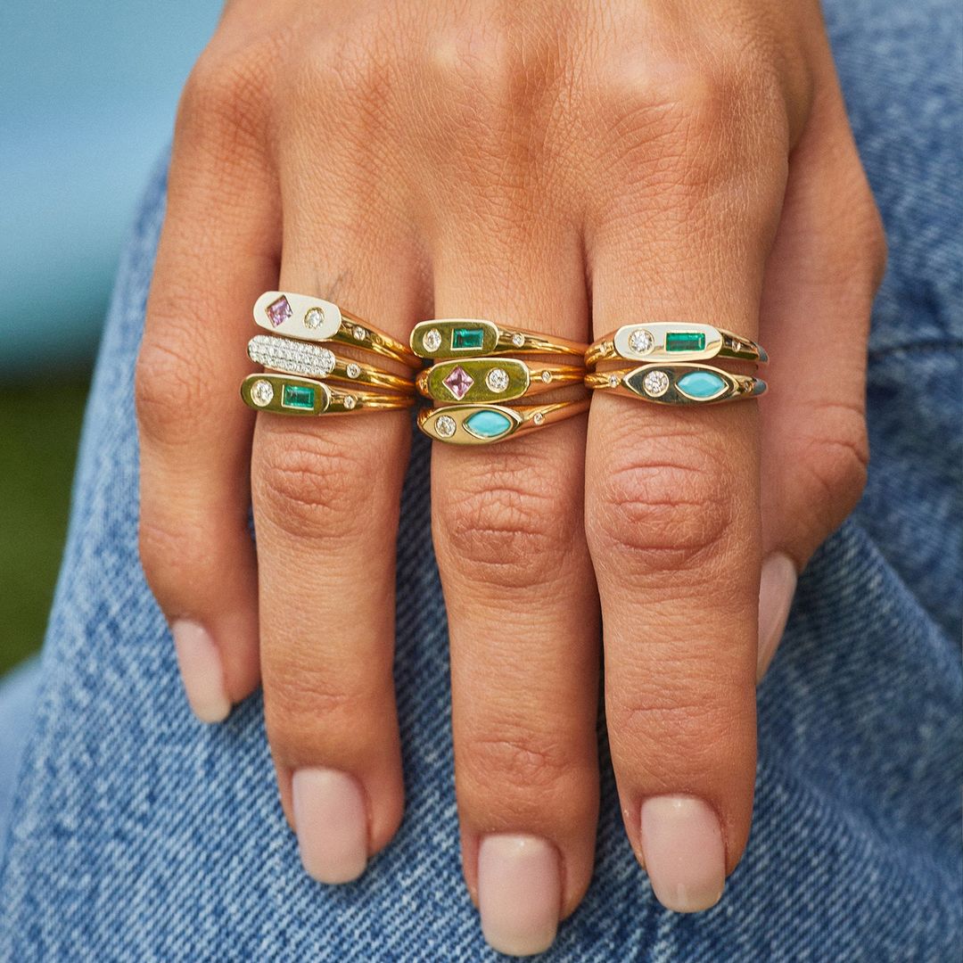 Pavé Diamond Treasure Ring #3